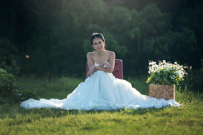 Fairytale Elegance Wedding Outfit